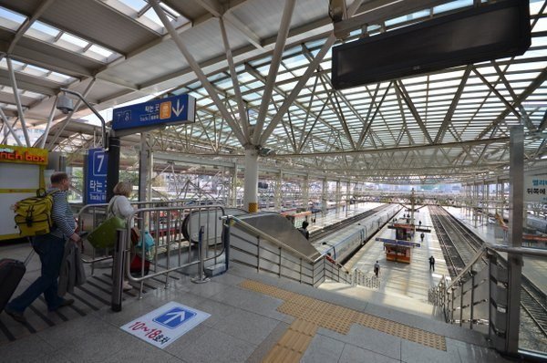 Going to Busan from Seoul by KTX High speed Train The Mad Traveler